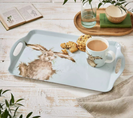 Wrendale Large Tray - "Hare-Brained"