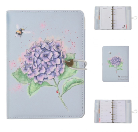 Wrendale Personal Organiser - "Hydrangea" - hommel