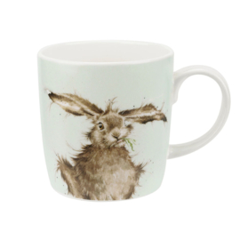 Wrendale Royal Worcester mok - large - "Hare Brained" - haas