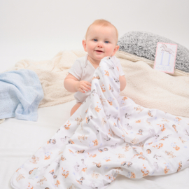 Wrendale Baby Blanket "Little Paws"