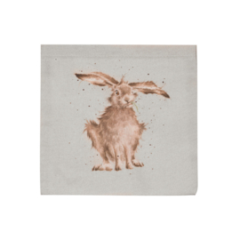 Wrendale foldable shopping bag "Hare-Brained" - haas