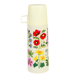 RVS thermosfles - 350 ml - Wild Flowers