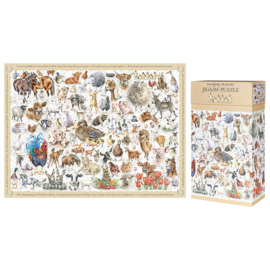 Wrendale Jigsaw Puzzle - Farmyard Friends