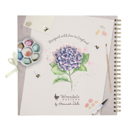 Wrendale Scrapbook Album "Hydrangea" - hommel