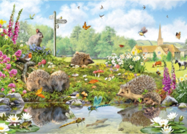 Otter House puzzel - 1000 - Riverside Wildlife