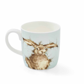 Wrendale Royal Worcester mok - large - "Hare Brained" - haas