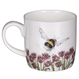 Wrendale Royal Worcester mug & coaster "Flight of the Bumblebee"