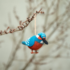Vilten hanger - ijsvogel
