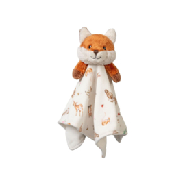 Wrendale Plush Comforter / knuffeldoekje "Little Forest" - vos
