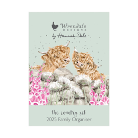 Wrendale 2025 Family Calendar