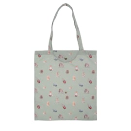 Wrendale foldable shopping bag "Woodlanders"