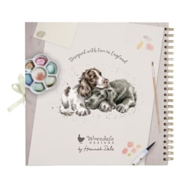 Wrendale Scrapbook Album "Blooming With Love" - hond