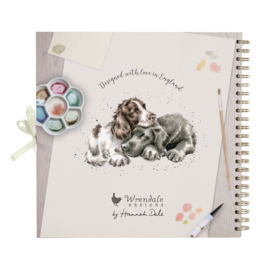 Wrendale Scrapbook Album "Blooming with Love" - hond