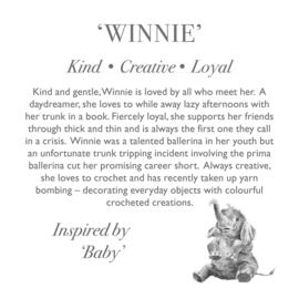 Wrendale knuffel - "Winnie" - olifant