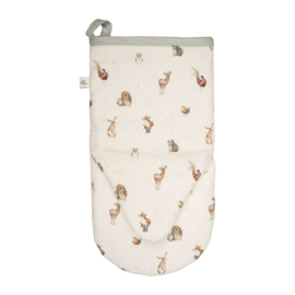 Wrendale - Single Oven Glove "Woodland" - vos