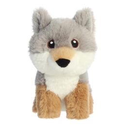 Eco Nation mini knuffel - wolf