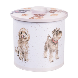 Wrendale Biscuit Barrel - Dog's Life - hond