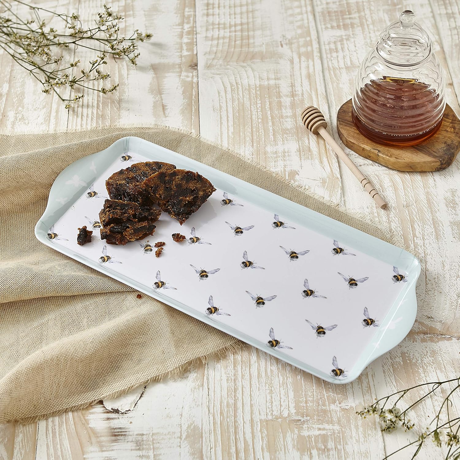 Wrendale Sandwich Tray - "Flight of the Bumblebee"