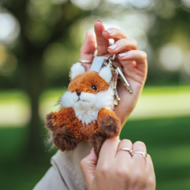 Wrendale plush keyring - "Autumn" - vos