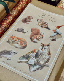 Iris Esther Art Stickers - Sweet Stories