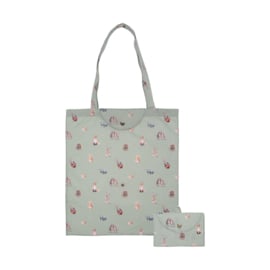 Wrendale foldable shopping bag "Woodlanders"