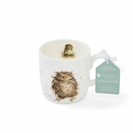 Wrendale Royal Worcester mok "What a Hoot" - uil