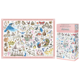 Wrendale Jigsaw Puzzle - Garden Birds