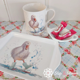 Bree Merryn fine china mok - Deirdre duck