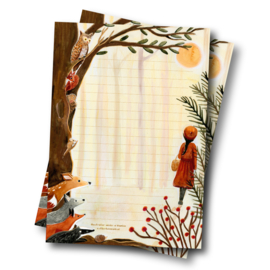 Esther Bennink A5 note pad - Never Alone