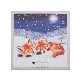 Wrendale Luxury Boxed Christmas cards "Foxes in the Snow"