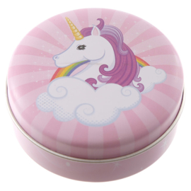 Lipbalm in blikje - unicorn