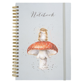 Wrendale A4 Notebook "Fun-Gi" - muis