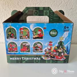 Christmas building blocks - 6-in-1 set
