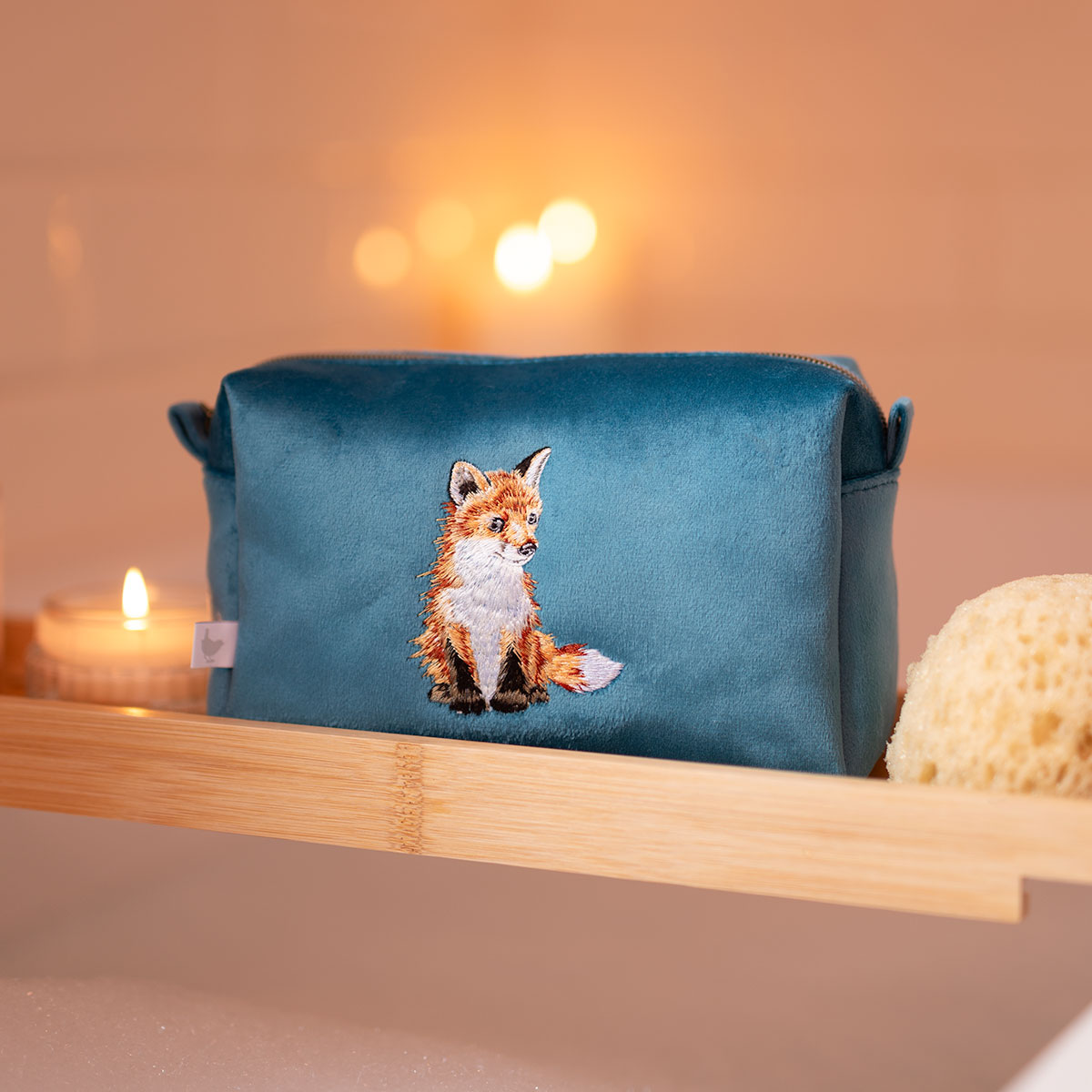Wrendale embroidered Make-Up bag "Daydreamer" - vos