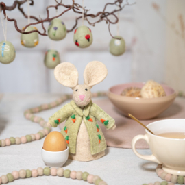 Vilten figuur - Funny Bunny - wortel