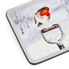 Wrendale Coasters "Winter Skies" - set van 4