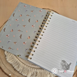 Wrendale A5 Notebook "the Birds and the Bees" - vogel & hommel
