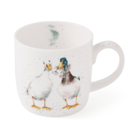 Wrendale Royal Worcester mok "Duck Love" - eend