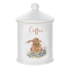 Wrendale Royal Worcester Coffee Canister "Bright Eyes" - haas