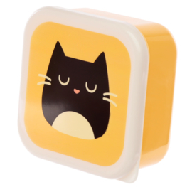 Lunchboxen set M/L/XL - Feline Fine kat