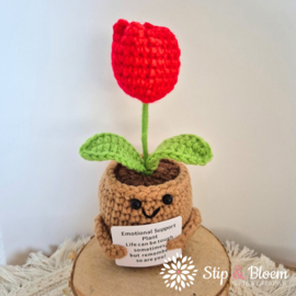 XL Geluksknuffeltje Positive Tulp