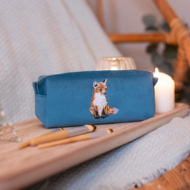 Wrendale embroidered Make Up Brush Bag "Daydreamer" - vos