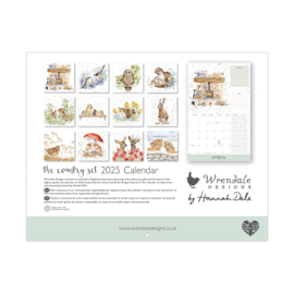 Wrendale 2025 Landscape Calendar