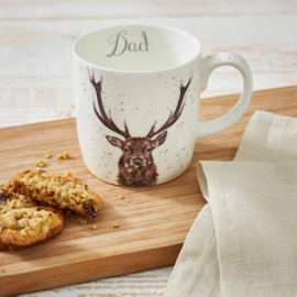 Wrendale Royal Worcester mok - large - "Dad"