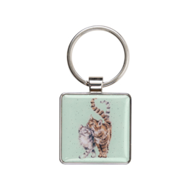 Wrendale sleutelhanger "Feline Good" - poes