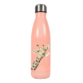 Wrendale thermosfles 500ml  "Flowers" - giraf