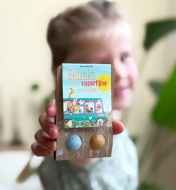Blossombs 2 zaadbommetjes - Bedankt voor het schooljaar