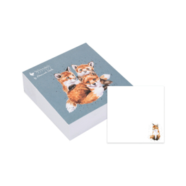 Wrendale Sticky Notes "Snug as a Cub" - vos