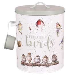 Wrendale Feed the Birds tin - met schepje