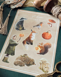 Iris Esther Art Stickers - Autumn Story